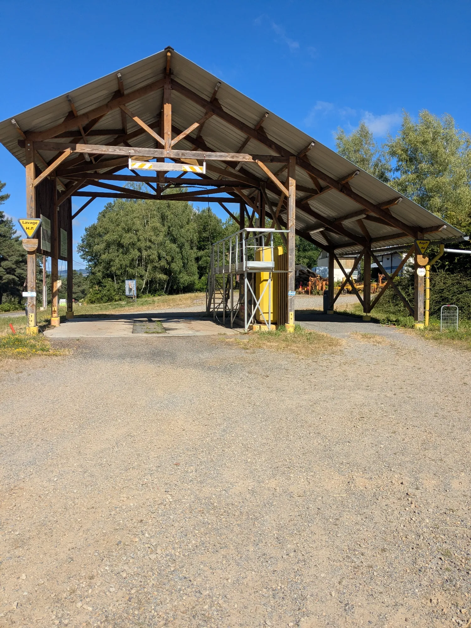Station de lavage
